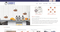 Desktop Screenshot of orbitcera.com