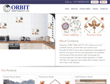 Tablet Screenshot of orbitcera.com